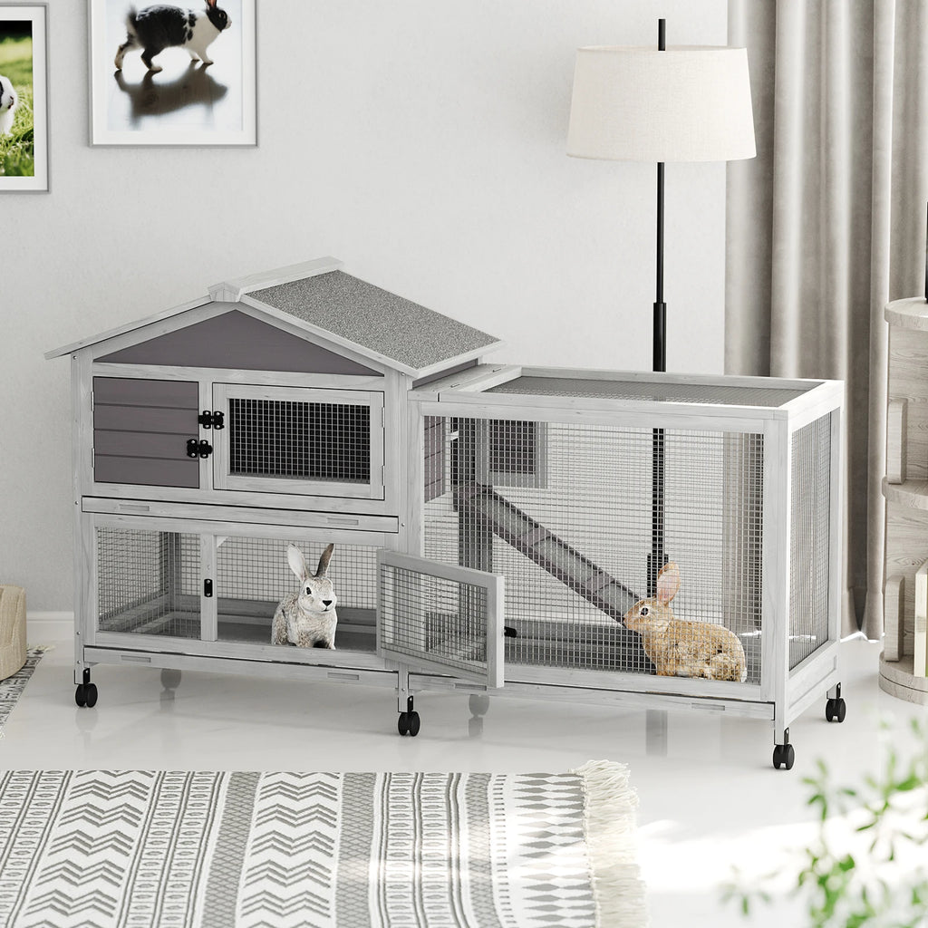 Cage à lapin extérieur en béton