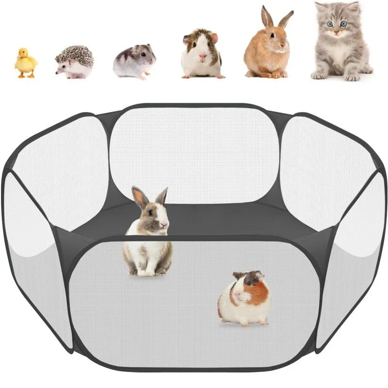 Enclos pliable pour lapin
