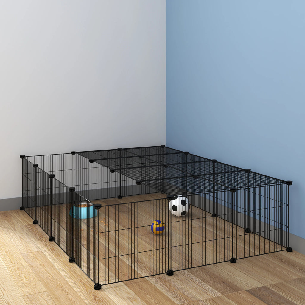 Enclos modulable lapin intérieur