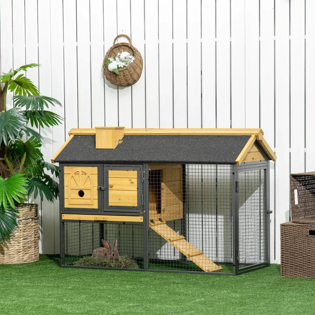 Cage à lapin 2 niveaux