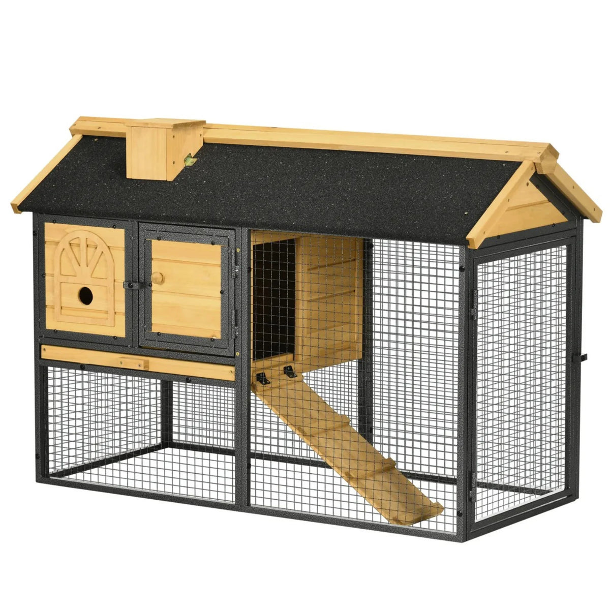 Cage à lapin 2 niveaux