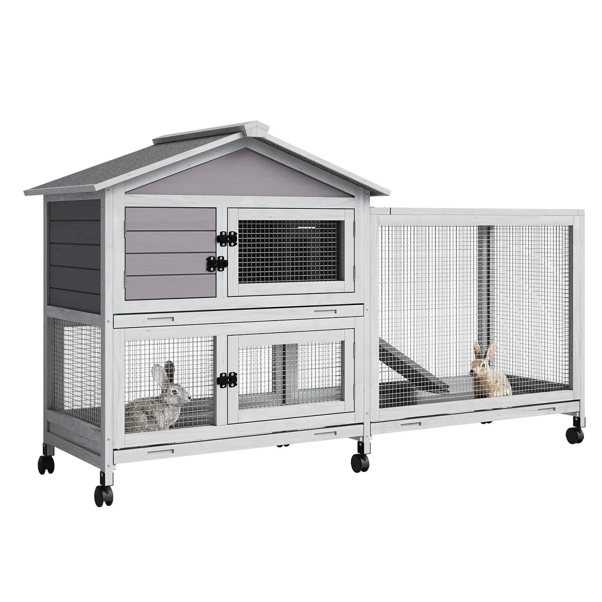 Cage à lapin extérieur en béton