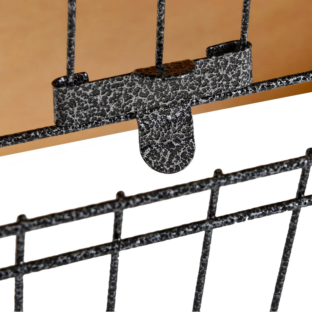 Cage à lapin extérieur ouverture au toit