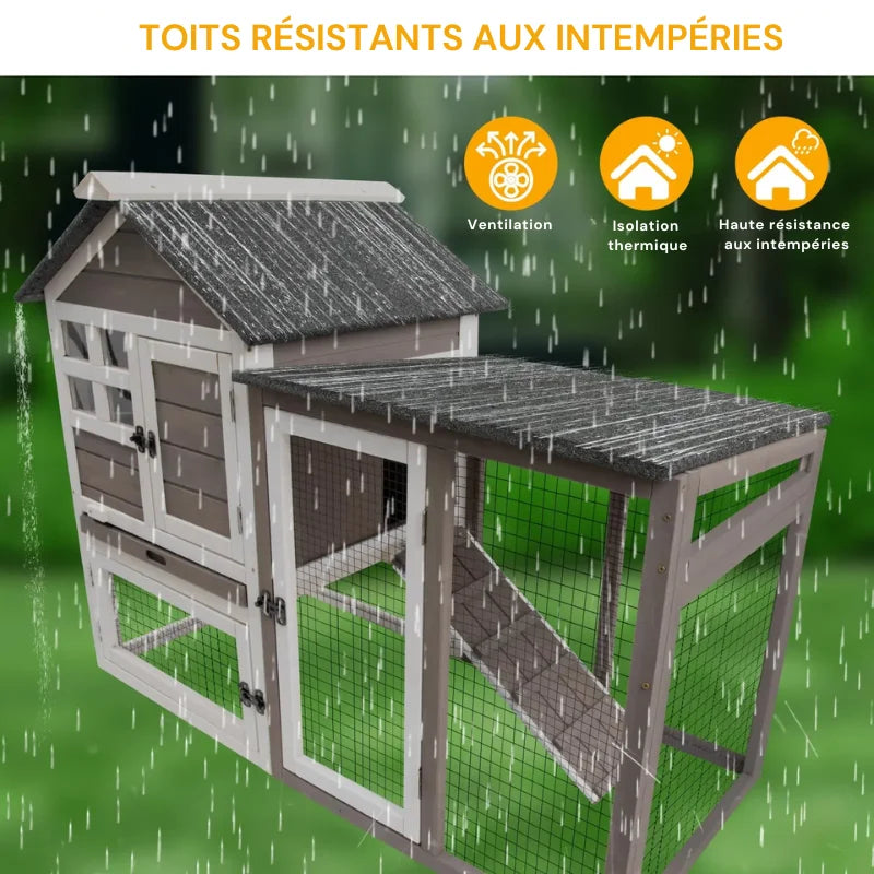 Cage à lapin extérieur XXL