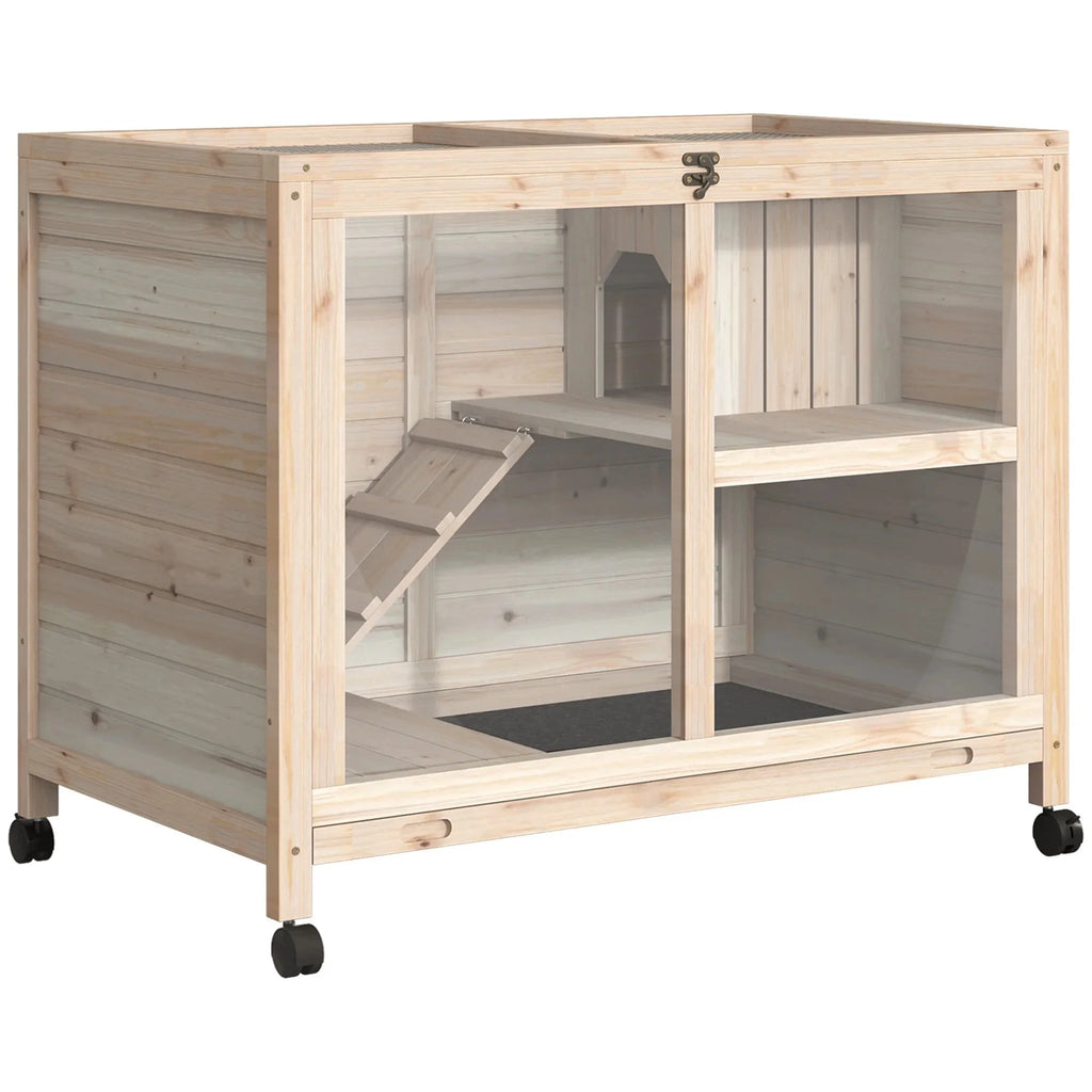 Cage à lapin intérieur 2 étages