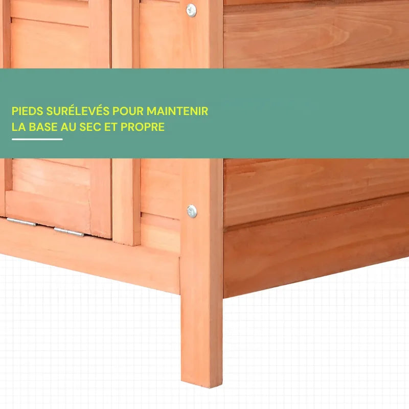 Cage à lapin nain extérieur