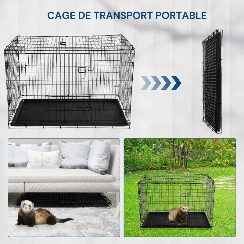 Enclos lapin intérieur